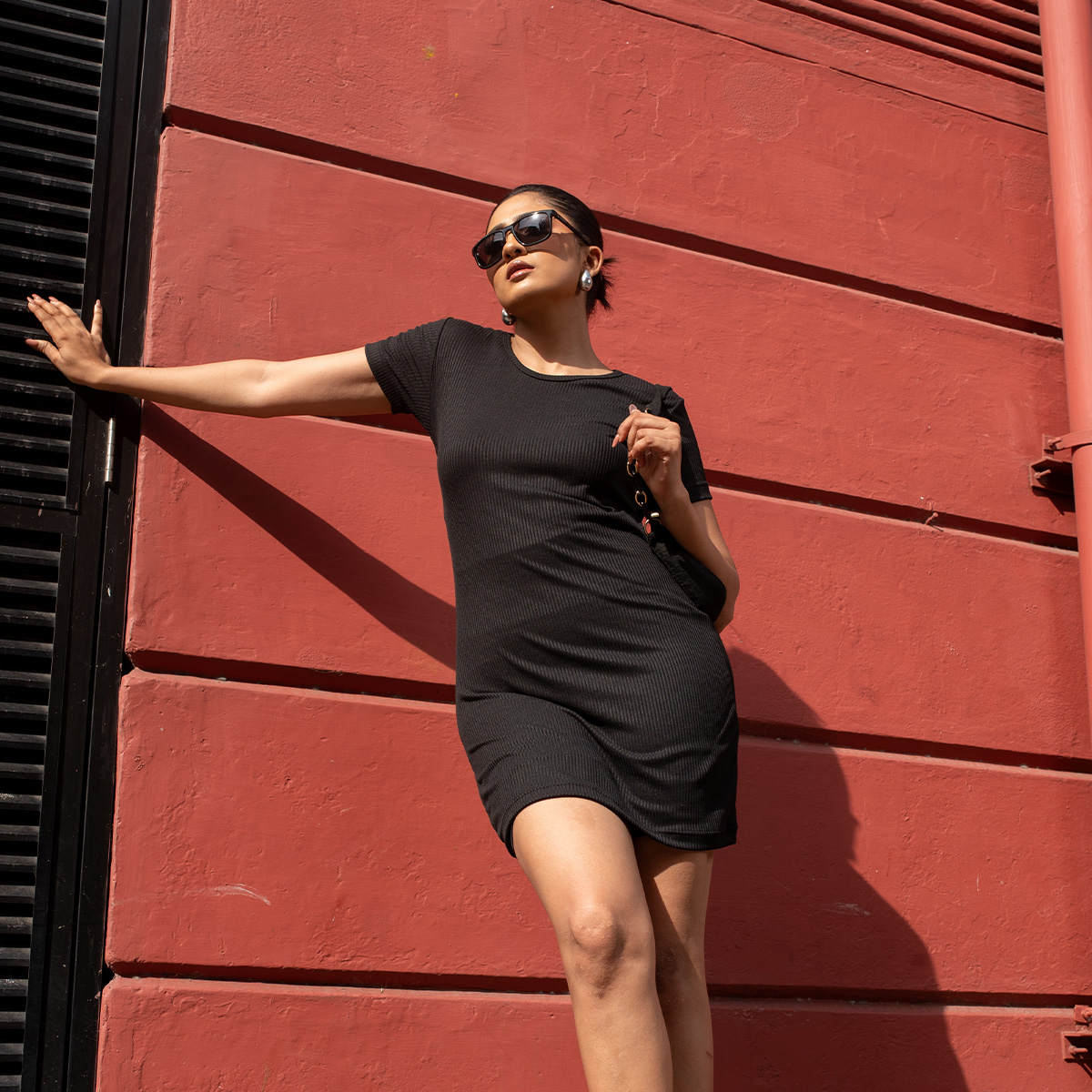 Bae-Sick Fitted T-Shirt Dress