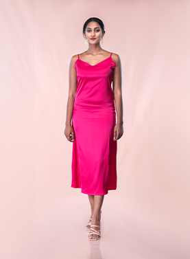 Satin Slip Dress